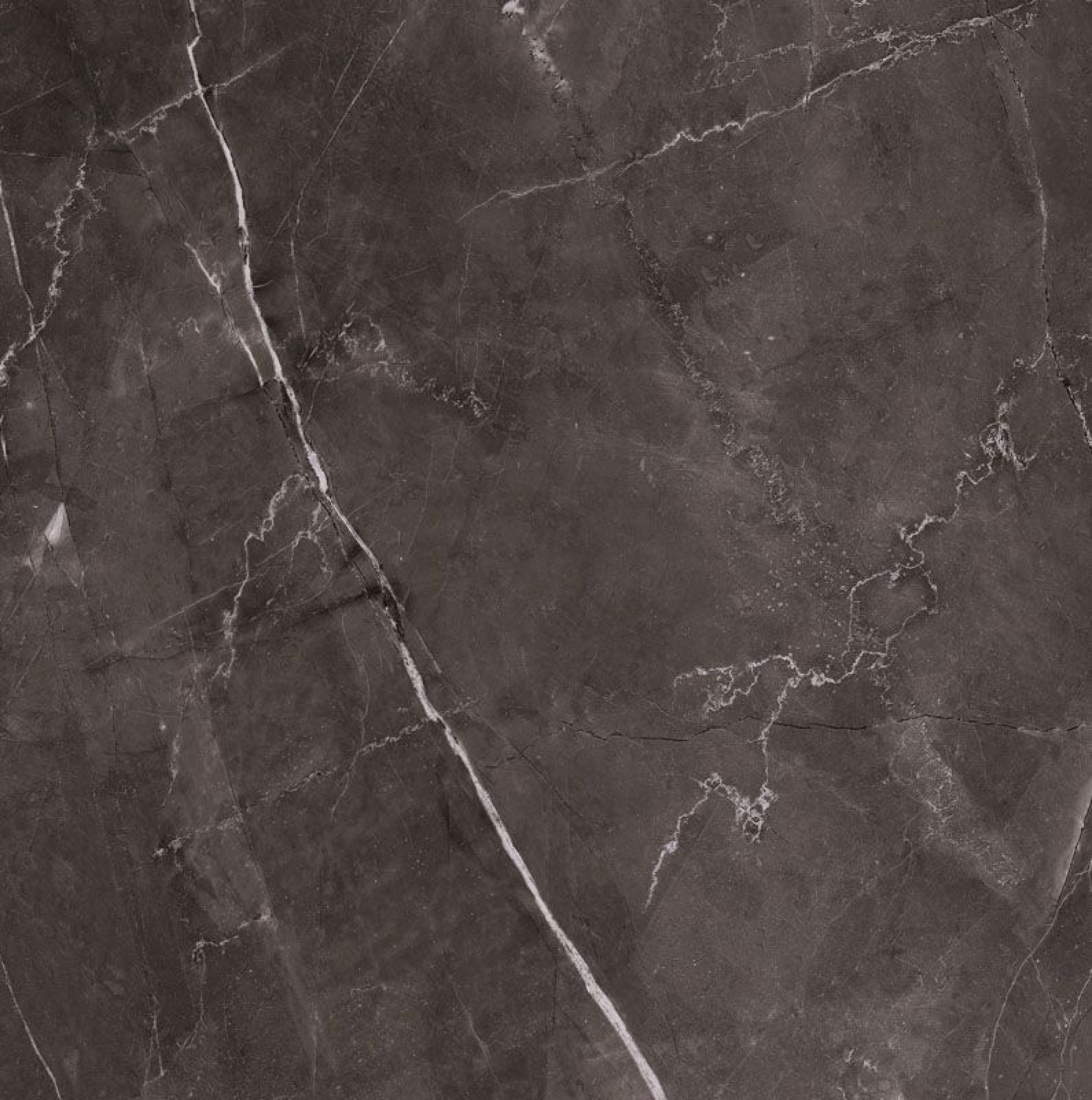 Керамический гранит 60*60*0,85 Vitrum Dark Grey HG polished рект. - фото2