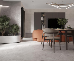 Керамический гранит 60*120*0,94 Zorani Bianco matt carving рект.- фото3