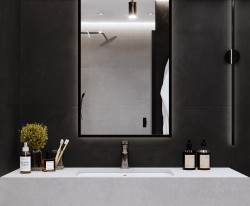 Керамический гранит 60*119,5*0,9 Evolution Nero карвинг мат. рект. SG50001320R- фото6