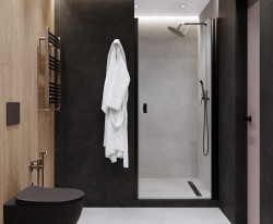 Керамический гранит 60*119,5*0,9 Evolution Nero карвинг мат. рект. SG50001320R- фото5