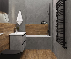 Керамический гранит 60*60*0,9 Pluto Grigio серый мат. рект. SG625920R- фото3