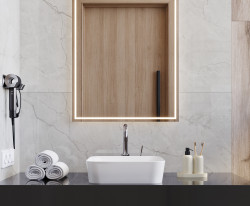 Керамический гранит 60*119,5*0,9 Connect Pearl серый светлый мат. рект. SG50004720R- фото3