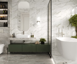 Керамический гранит 60*119,5*0,9 Angel Blanco белый мат. рект. SG50002520R- фото2