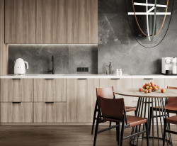 Керамический гранит 60*60*0,9 Samos Graphite графитовый мат. рект.  LP6060G0011R- фото2