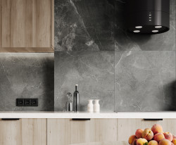 Керамический гранит 60*60*0,9 Samos Graphite графитовый мат. рект.  LP6060G0011R- фото3