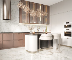 Керамический гранит 60*119,5*0,9 Angel Blanco белый мат. рект. SG50002520R- фото3