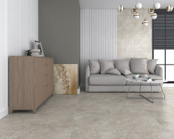 Керамический гранит 60*60*0,9 Zircon серый светлый мат. рект. SG645520R- фото3