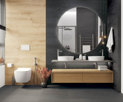 Керамический гранит 60*60*0,8 Flagman серый мат. рект. K952735R0001LPET- фото2