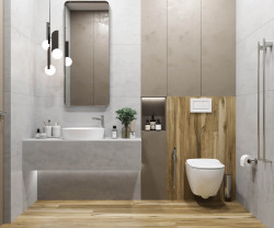 Керамический гранит 60*60*0,8 Flagman серый мат. рект. K952735R0001LPET- фото3