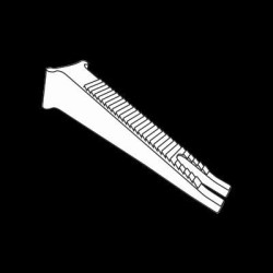 Система выравнивания плитки LAPARET, Клин 100 шт- фото