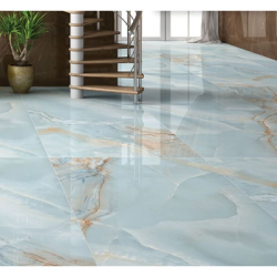 Керамогранит глазур. полир. HG Glossy Opera Onyx Sky 80*160 - фото3