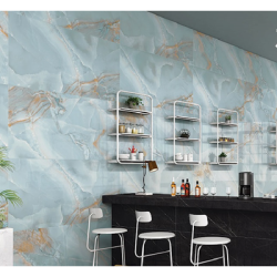 Керамогранит глазур. полир. HG Glossy Opera Onyx Sky 80*160 - фото4