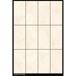 Керамогранит глазур. глянц. GEMMO ONYX BEIGE 60*120- фото2