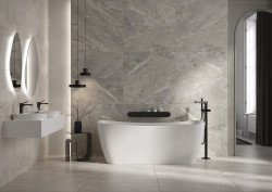 Керамический гранит 44,8*89,8*0,8 Spark серый мат. рект.  17785- фото6