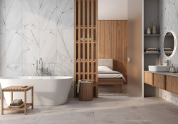 Керамический гранит 44,8*89,8*0,8 Pamir светло-серый мат. рект.  17783- фото9