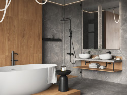 Керамический гранит 44,8*89,8*0,8 Sherbrooke бежевый мат. рект.  17699- фото6