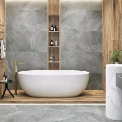 Керамогранит глаз., мат. Rock Grey 600*600,  D60203M- фото2