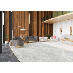 Керамогранит глаз, Sugar-эффект рельеф рект. Nexstone 570*570 (серый), GFA57NXT07R- фото5