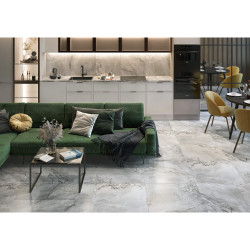 Керамогранит глаз, лаппатир. рект. Vulcano 570*570 (серый), GFA57VLC07L- фото5