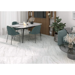 Керамогранит глаз, лаппатир. рект. Arcadia 570*570 (белый), GFA57ARC00L- фото5