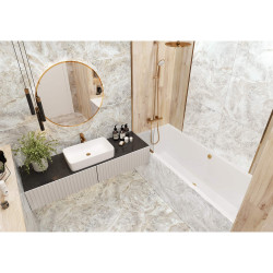 Керамогранит глаз, лаппатир. рект. Wave 570*570 (бежевый), GFA57WAV04L- фото6