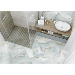 Керамогранит глаз, лаппатир. рект. Orlando 570*570 (бирюзовый), GFA57ORD06L- фото6