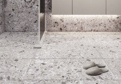 Глаз. керамогранит Skin серый ректификат 44,8x89,8 16668- фото5