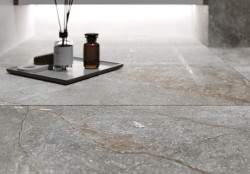 Глаз. керамогранит Sense серый рельеф ректификат 44,8x89,8 16669- фото8