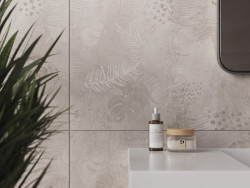 Глаз. керамогранит State листья серый ректификат 44,8x89,8 16885- фото8