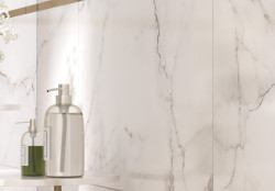 Глаз. керамогранит Wonder белый ректификат 44,8x89,8 16880- фото9