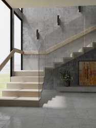 Керамогранит глазур. MEDAN с эффектом рект.120*60 серый- фото2