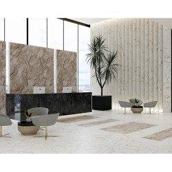 Керамогранит глазур. BROOKLYN мат. рект.120*60 белый- фото2