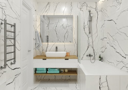 Керамогранит глазур. BONN мат.МR рект. 60*60 белый- фото2