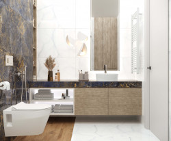 Керамический гранит 60*120*0,9 Onyx Crack polished рект.- фото5