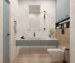 Керамический гранит 60*60*0,8 Onyx Blanco polished рект.- фото3