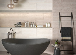 Керамический гранит 29,7*59,8*0,75 Coliseum бежевый рельеф мат. 16292- фото6