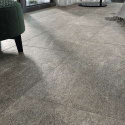 Керамический гранит 29,7*59,8*0,75 Mercury серый рельеф мат. 16320- фото7