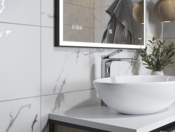 Керамический гранит 29,7*59,8*0,75 Lorenzo белый мат.  16316- фото8