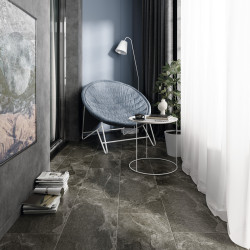 Керамический гранит 29,7*59,8*0,75 Infinity темно-серый рельеф мат. 16304- фото8