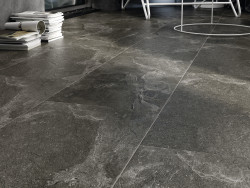 Керамический гранит 29,7*59,8*0,75 Infinity темно-серый рельеф мат. 16304- фото10