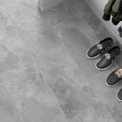 Керамический гранит 29,7*59,8*0,75 Infinity серый рельеф мат.  16302- фото7