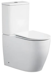 Унитаз напольный CeruttiSPA VINCE Tornado безободковый CT10373- фото