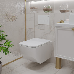 Унитаз подвесной Roxen Boro 530145-01- фото3