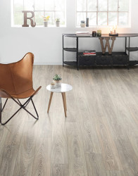 Ламинат EGGER Pro Classic 33кл 8мм 4-v EPL036 Дуб Бардолино серый- фото3