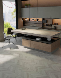 Ламинат EGGER Pro Large 33кл 8мм 4-v EPL243L/R Дуб Кестинкорт пепел- фото3